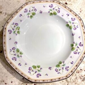 Dinner Set Gracious Soup Bowl Violeta Y0005 Set 4 Christopher Stuart Floral